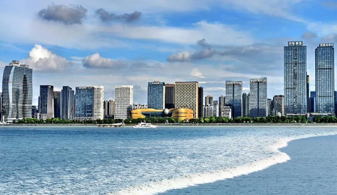 Hangzhou high-tech zone and technology manufacturing area in Zhejiang China