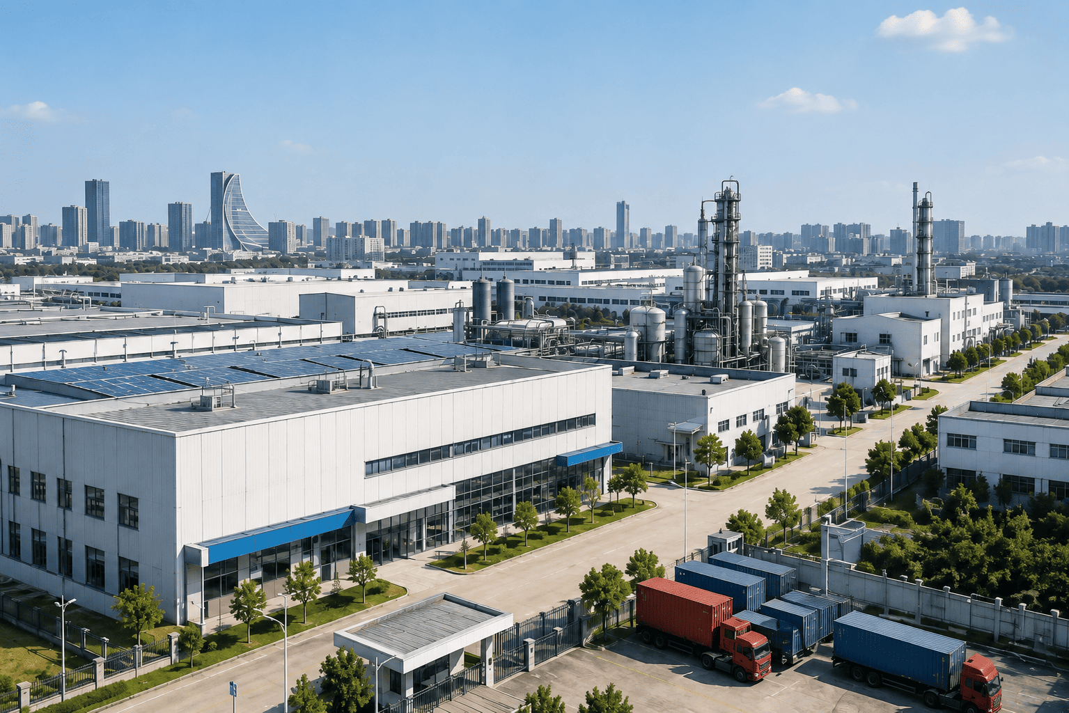 Hefei manufacturing and export industry in Anhui, China