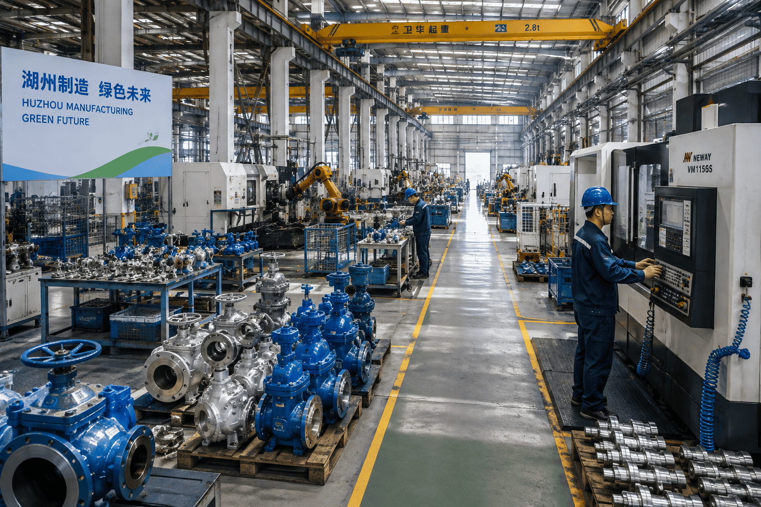 Huzhou manufacturing and industrial production