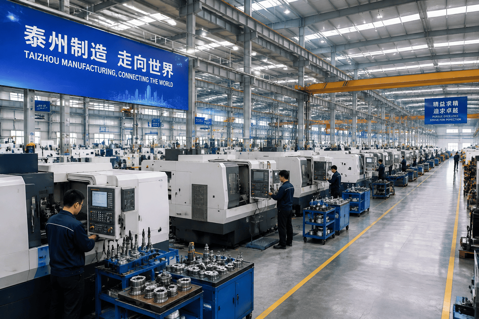 Taizhou Jiangsu machinery and industrial production